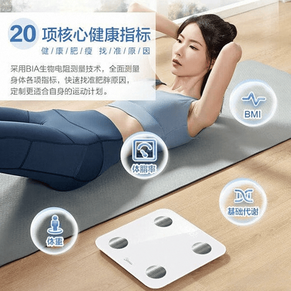 助你精准掌控身体数据美的、PICOOC、